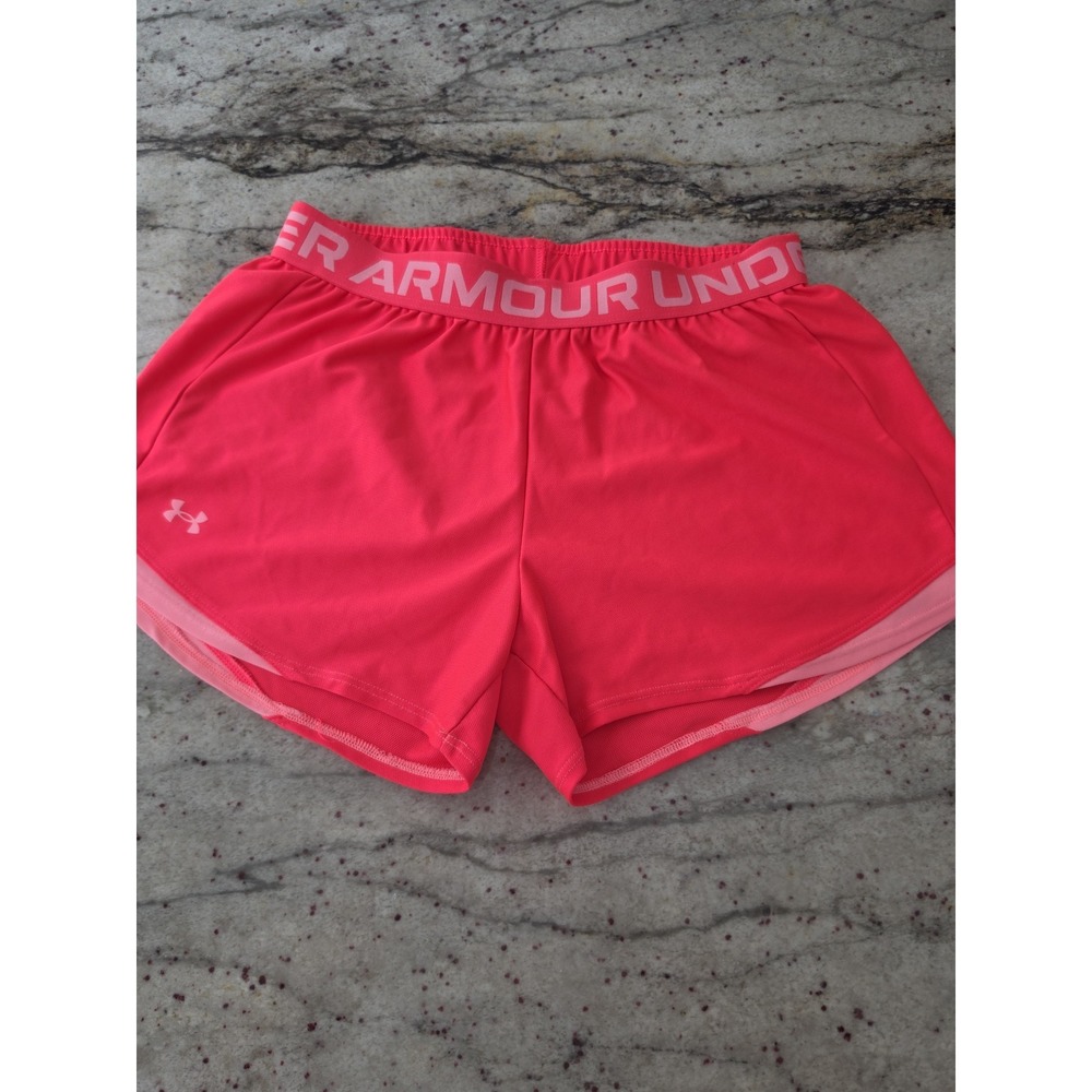 Under Armour Shorts womens small hot pink